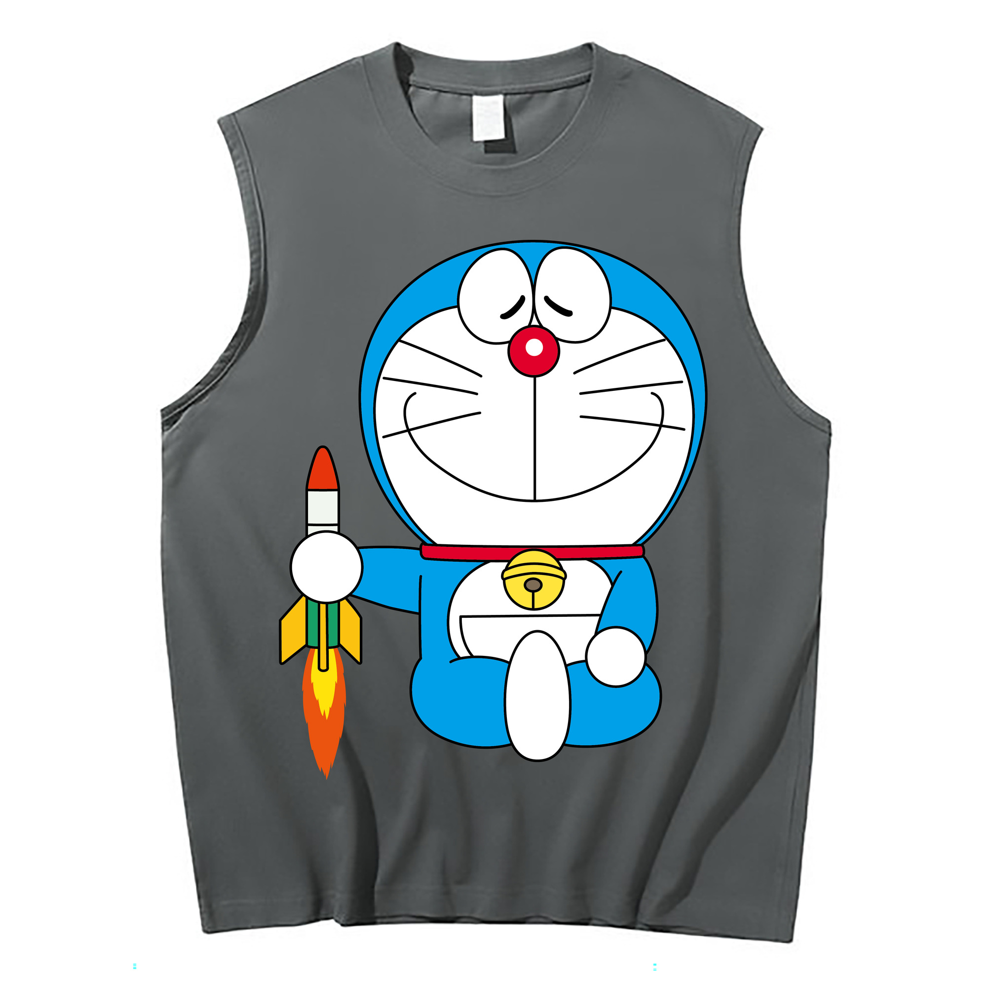 （画像用） ドラえもん Doraemon コットン100％タンクトップ（フロントプリント）